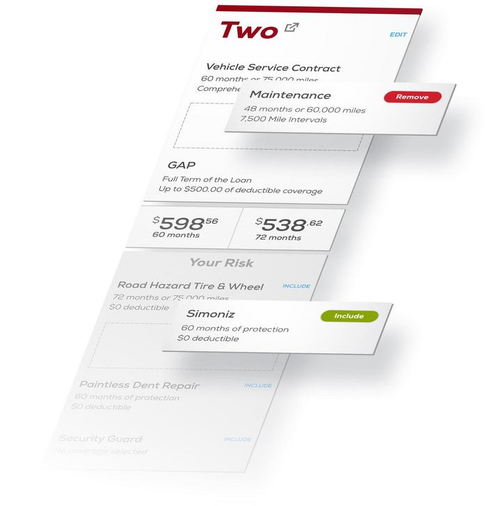 Vertically stacked Showcase app cards.